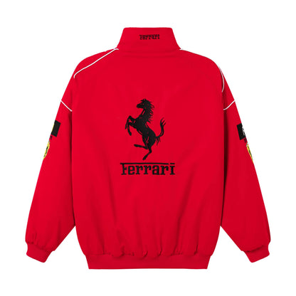 F1 VINTAGE FERARRIJACKET RED