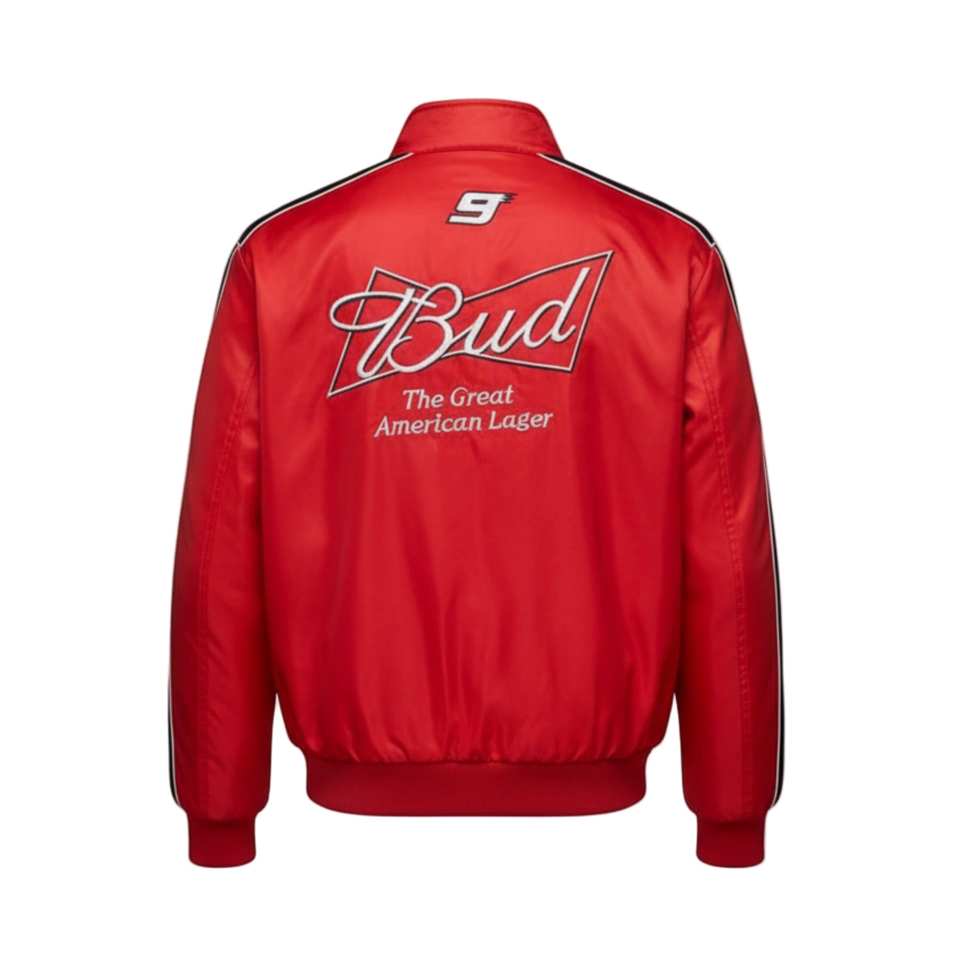 F1 VINTAGE BUDWEISER JACKET RED