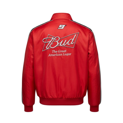 F1 VINTAGE BUDWEISER JACKET RED