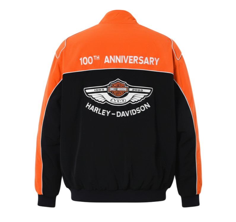 HARLEY DAVIDSON ORANGE JACKET 