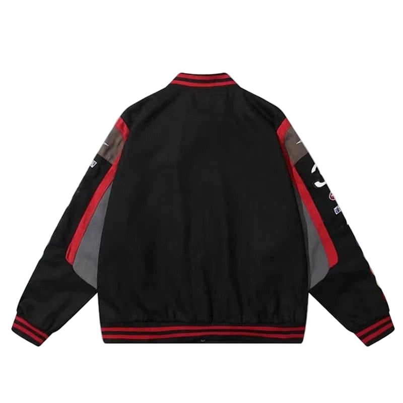 M&M NASCAR RACING JACKET BLACK